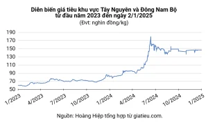 Xem Lịch Sử Giá Tiêu Việt Nam Qua Các Năm Để Nắm Bắt Tính Chu Kỳ